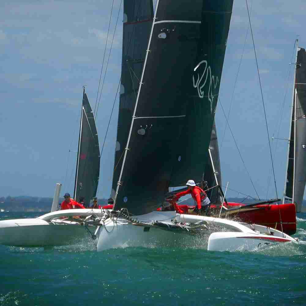 Goodwill Cup on RQYS course - catamaran