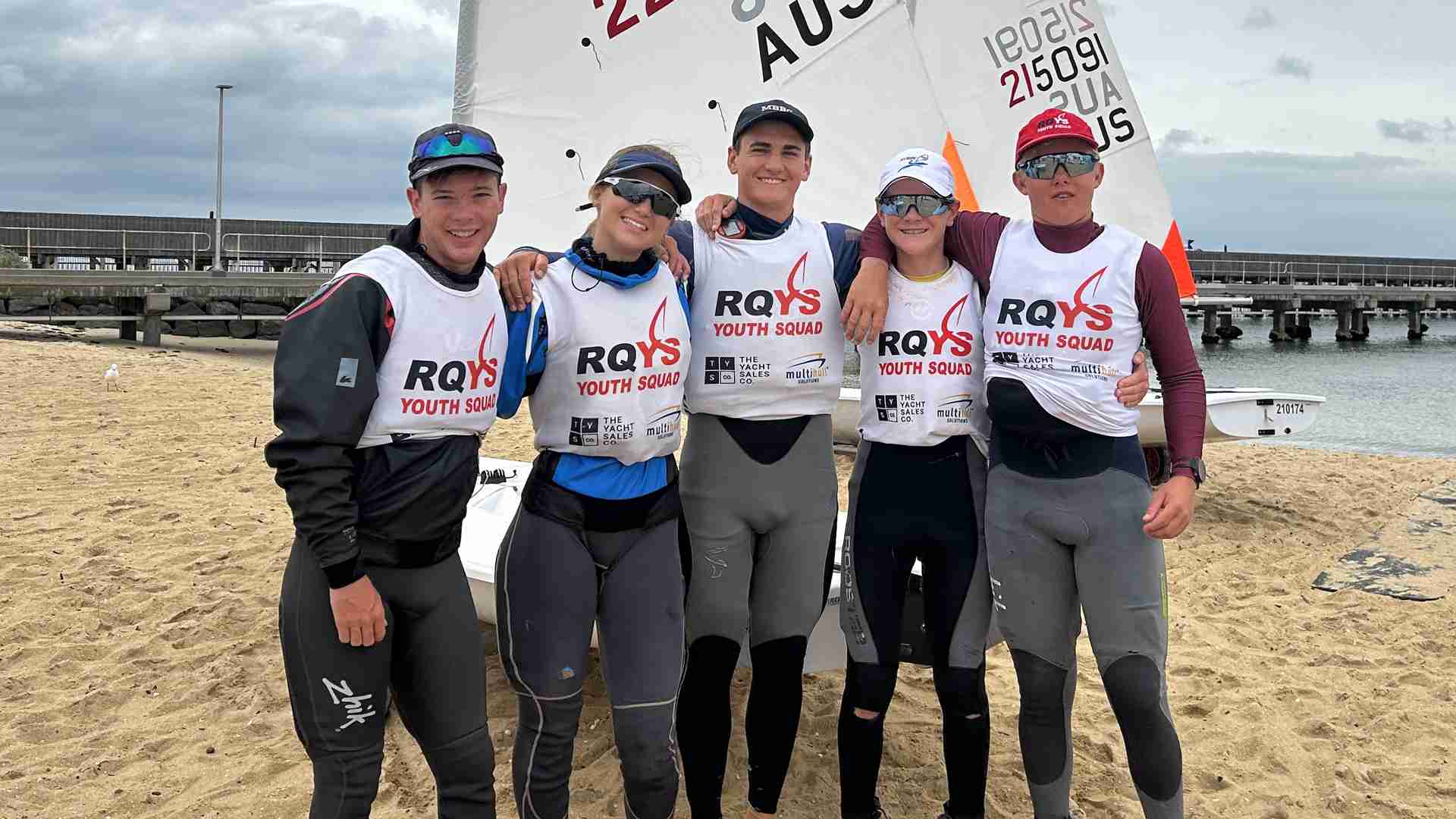 RQYS Sailors at Sail Melbourne 2023