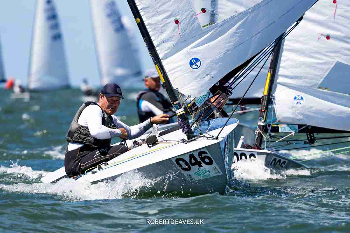 OK Dinghy World's Bronze Medalist, Roger Blasse, Australia