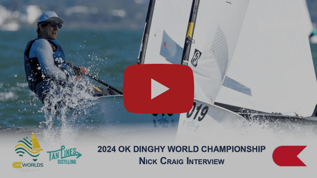 OK Dinghy Nationals Interview Gold Medalist Nick Craig