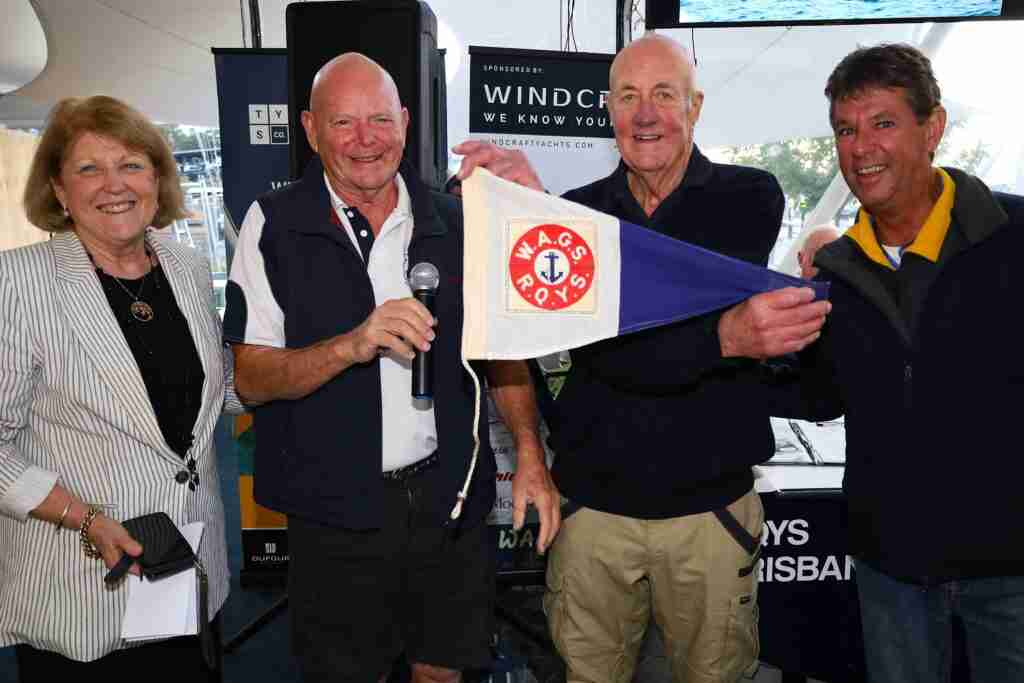 John Taylor (oriiginal founder of WAGS) with Karen Baldwin, Ian Thomason and Paul Bolton